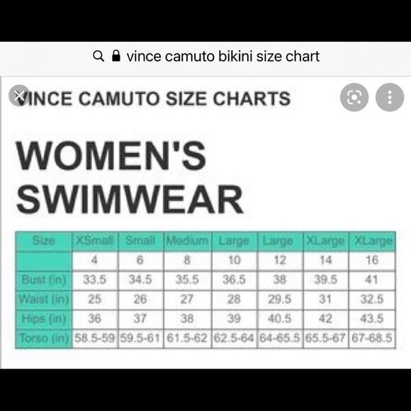 Vince Camuto swimsuit. 4. NWT - Picture 6 of 6